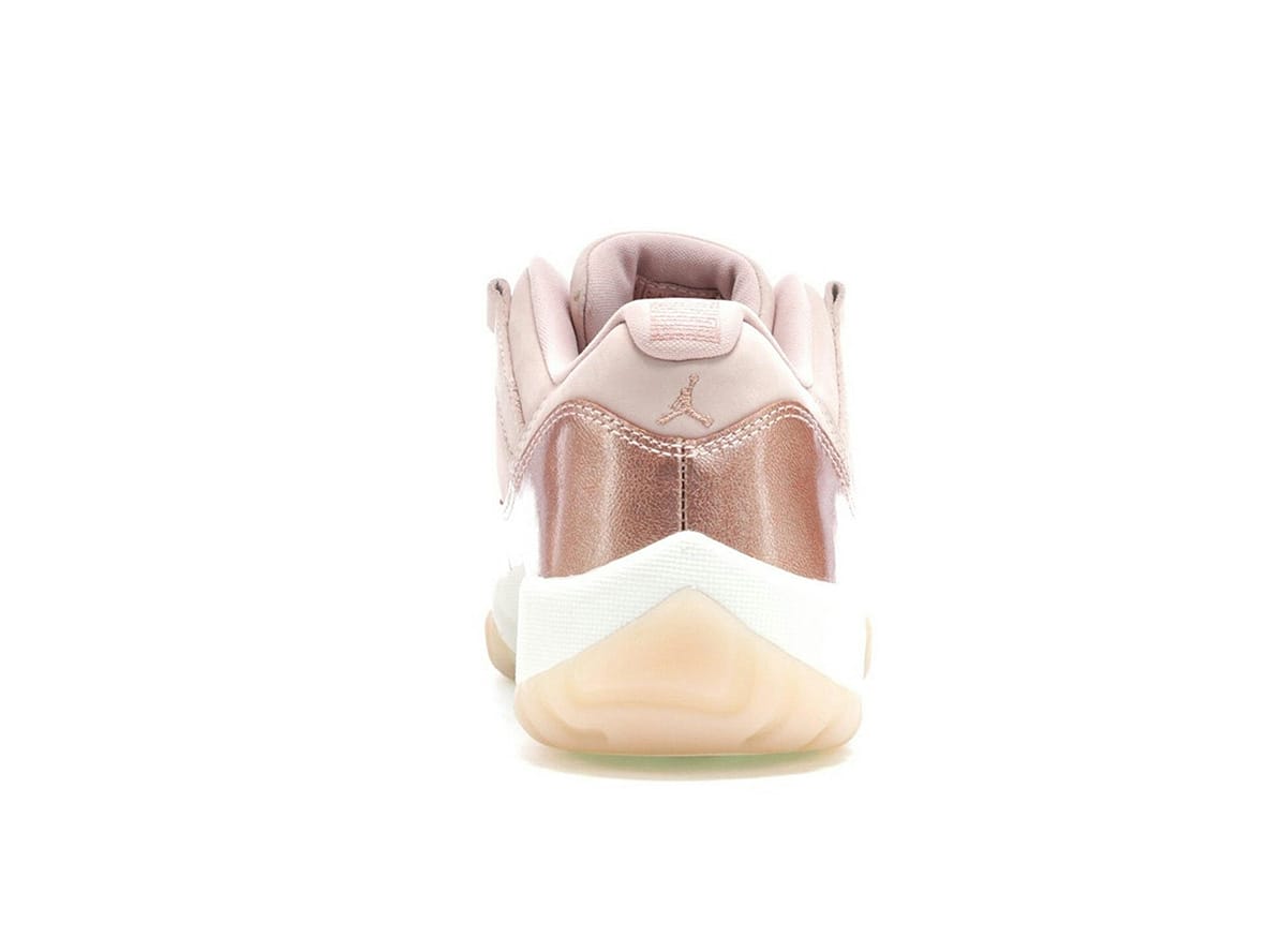 jordan 11 retro low rose gold womens stores