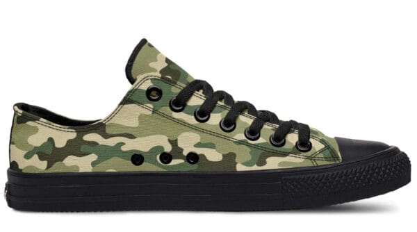 Soldier Camo Pattern Lowtop Sneaker