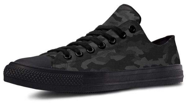 Black Camo Lowtop Sneaker
