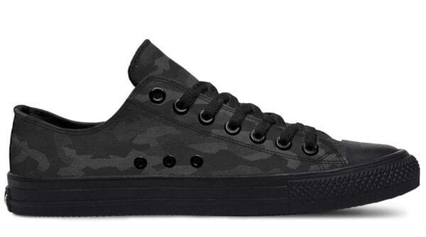 Black Camo Lowtop Sneaker