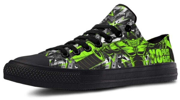 Moss Colorway Polygon Deadlift Art Lowtop Sneaker