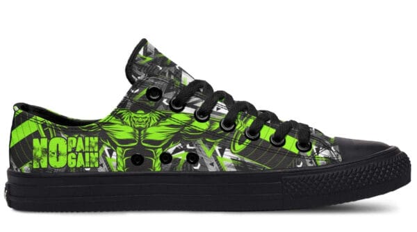 Moss Colorway Polygon Deadlift Art Lowtop Sneaker